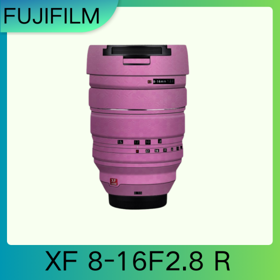 Lentes Fujifilm XF8-16F2.8 R  - Pele câmera, adesivo câmera - com alta resistência a arranhões, à prova d'água e com design elegante.